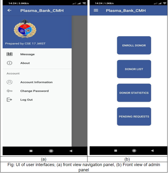 “CMH Digital Plasma Bank” Mobile Application